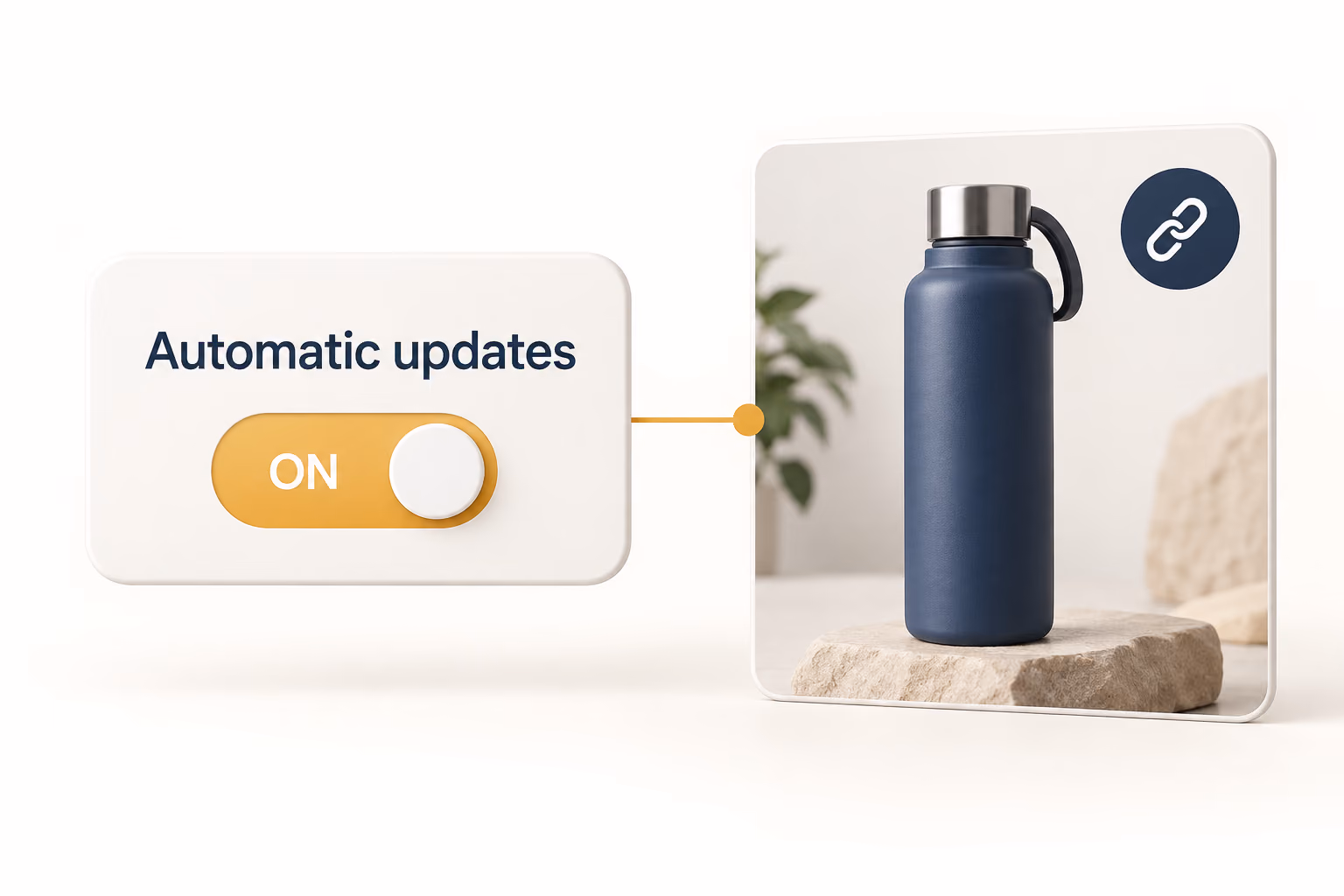 Automatic updates enabled for a mapped product
