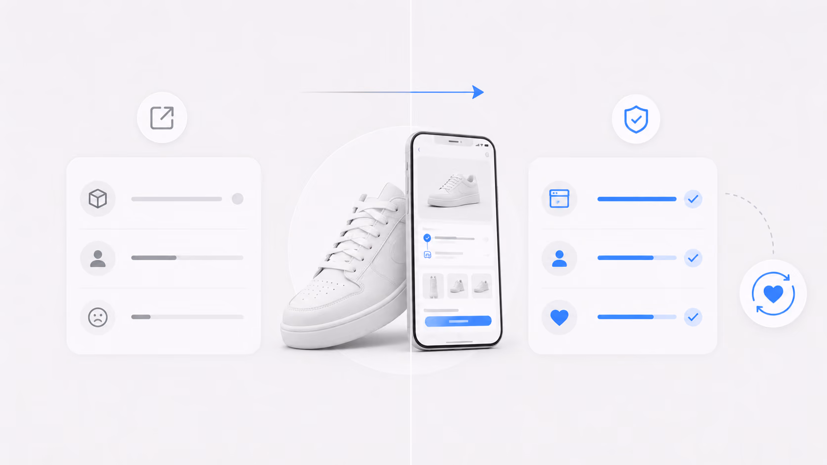 Branded order tracking page with store identity and shipment updates