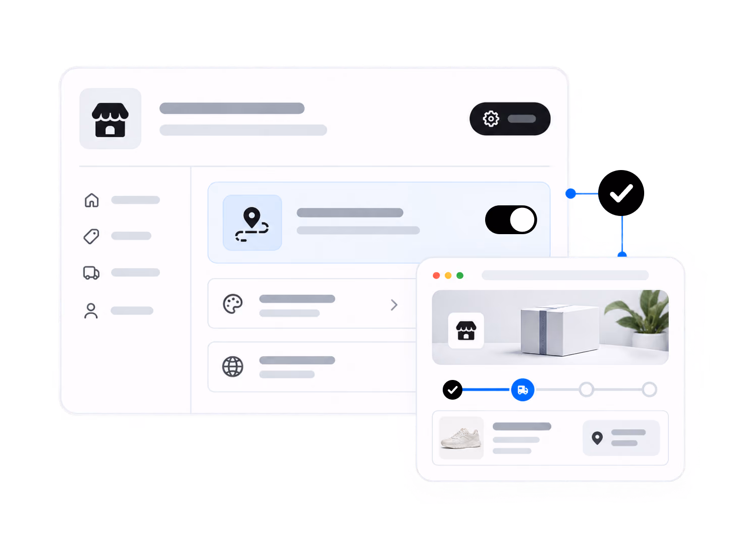Enabling the branded tracking page in store settings