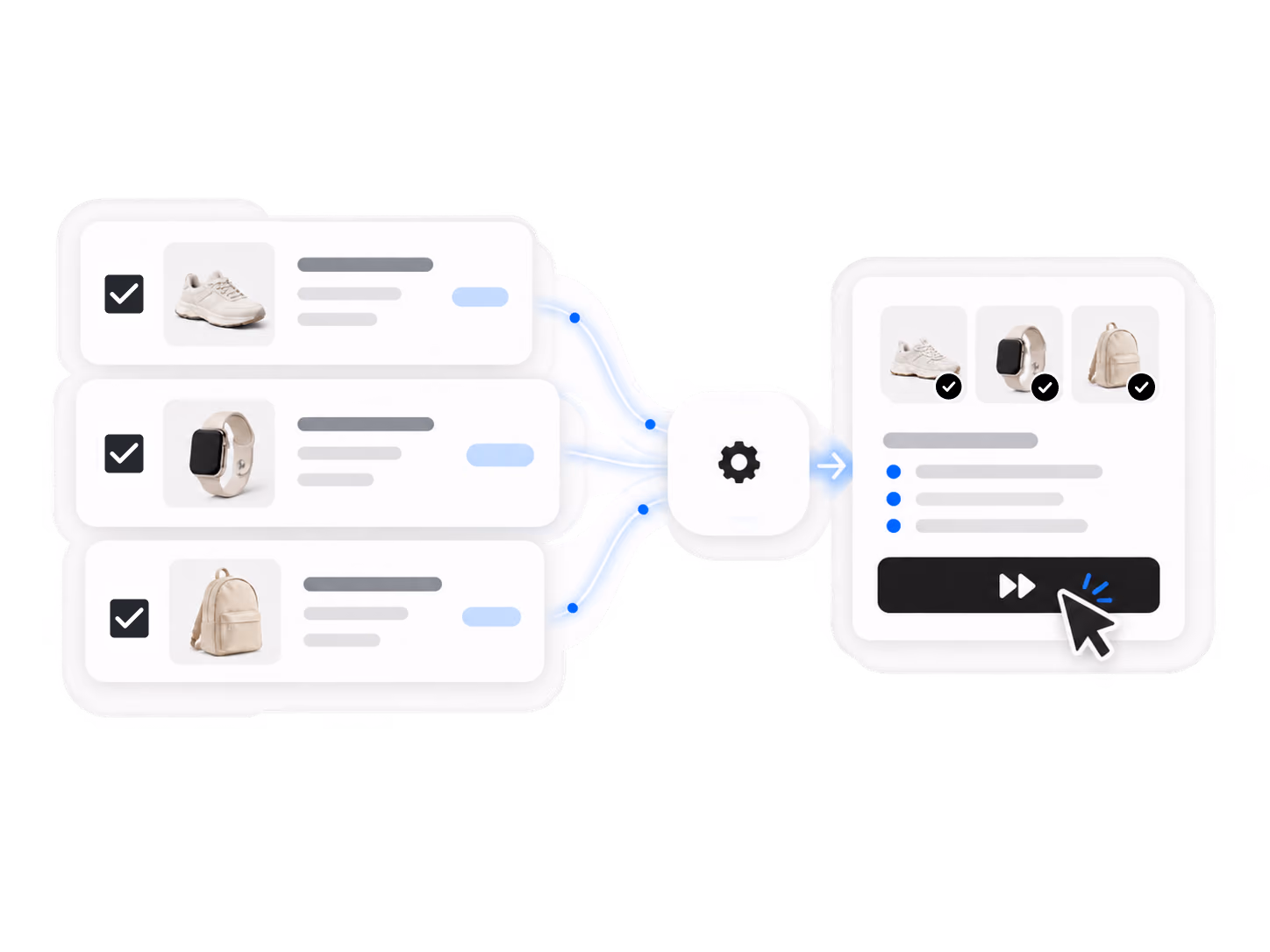 Confirming the batch for DSers to process together