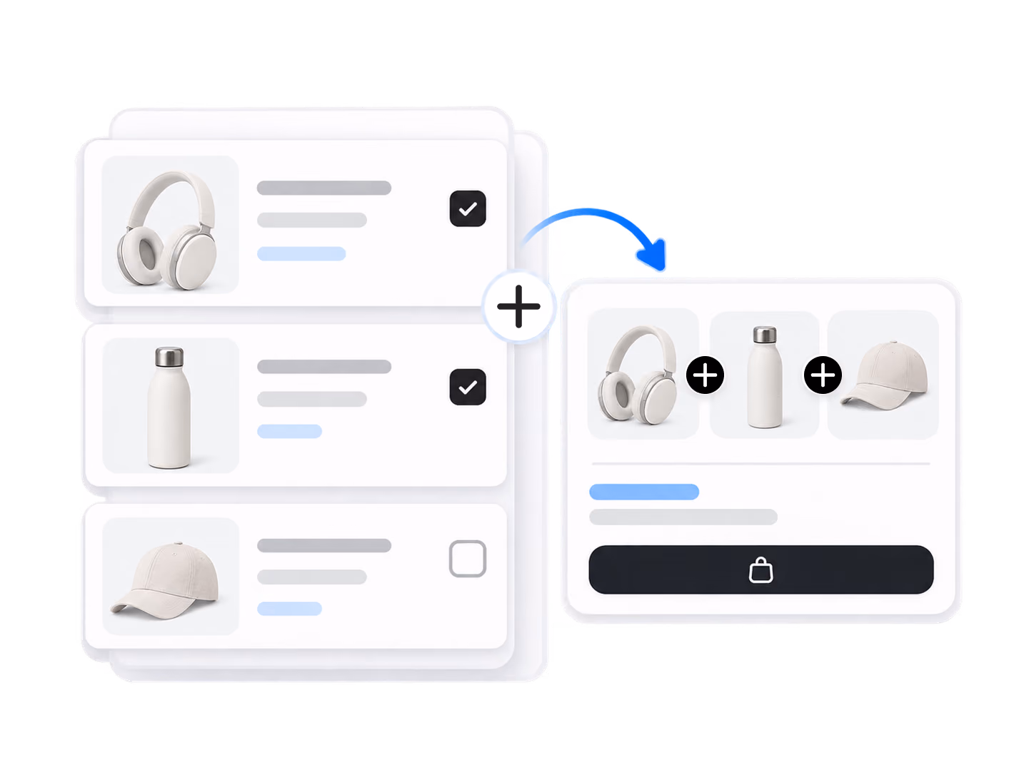 Selecting products to include in a bundle