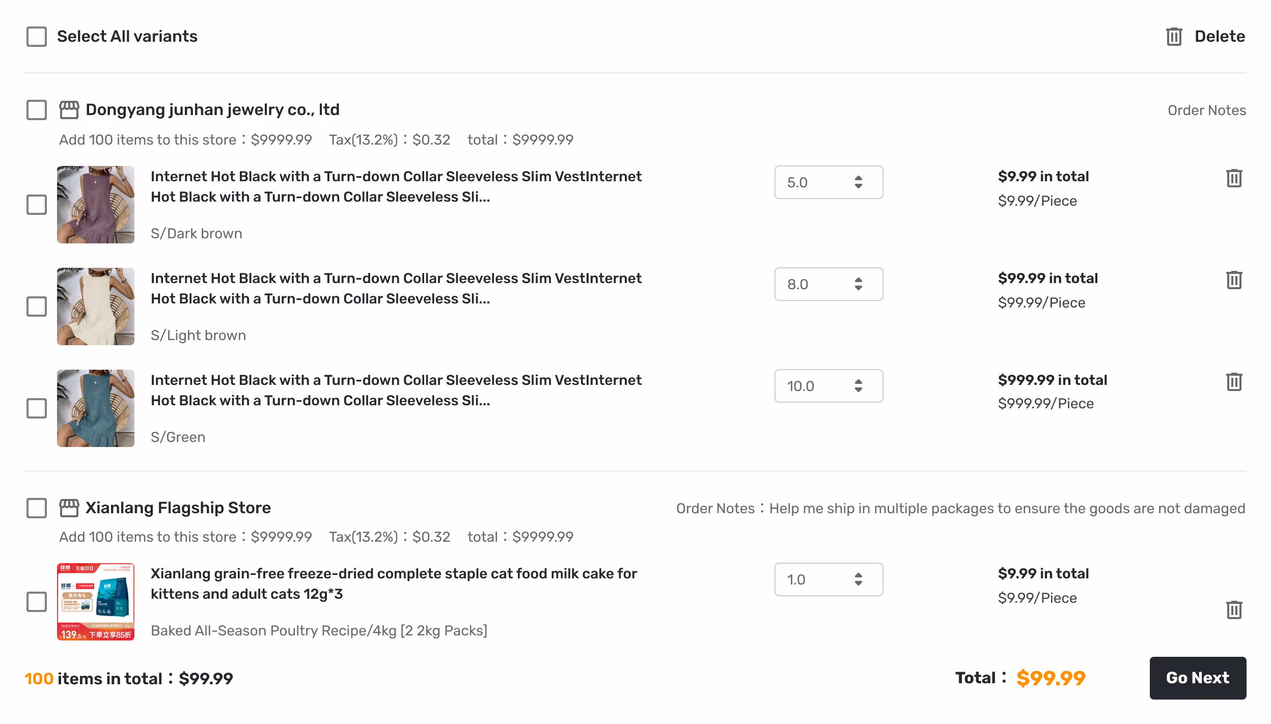 Volume pricing tiers markup rules and profit calculator
