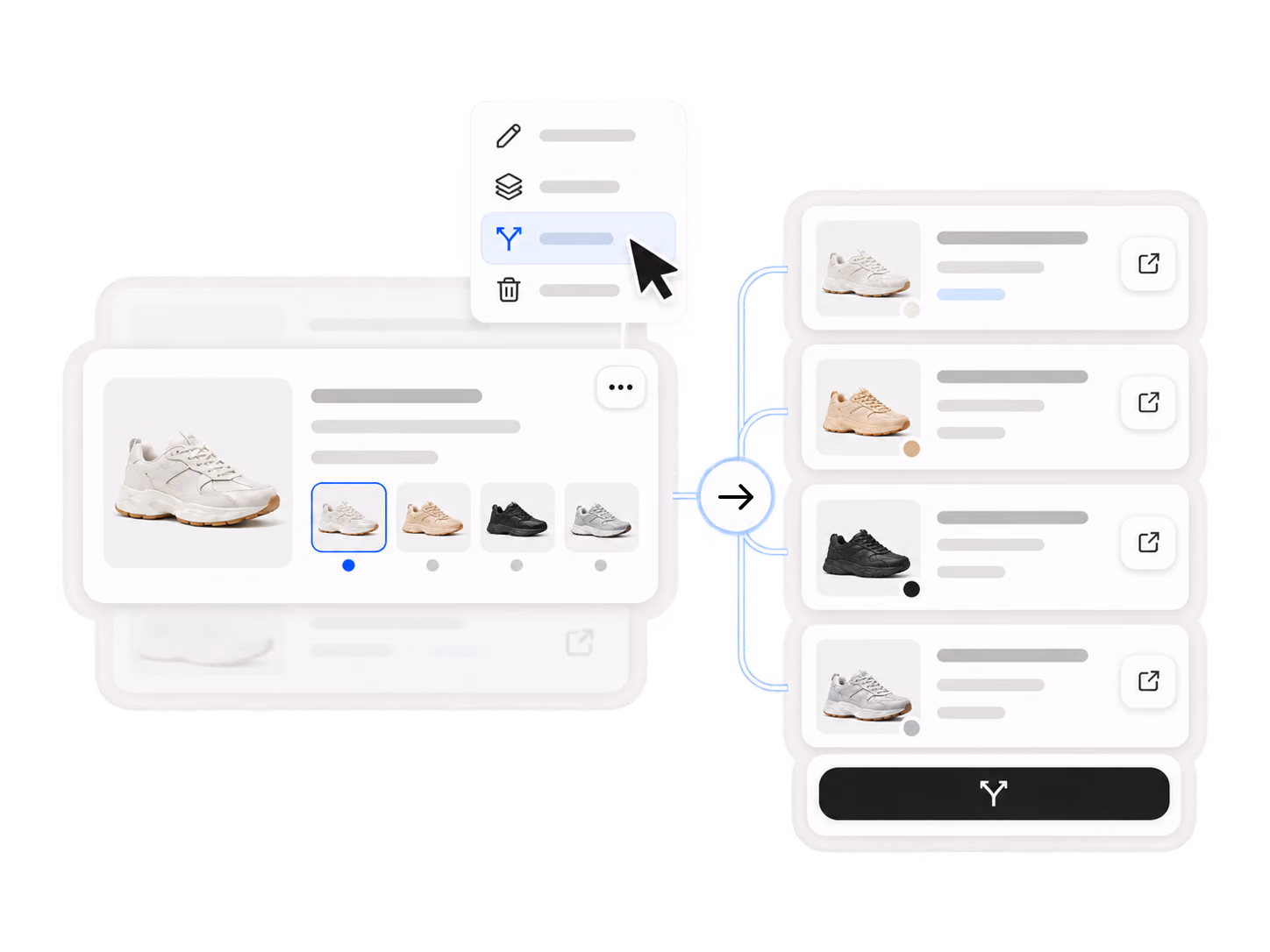 Applying tags to one or more products