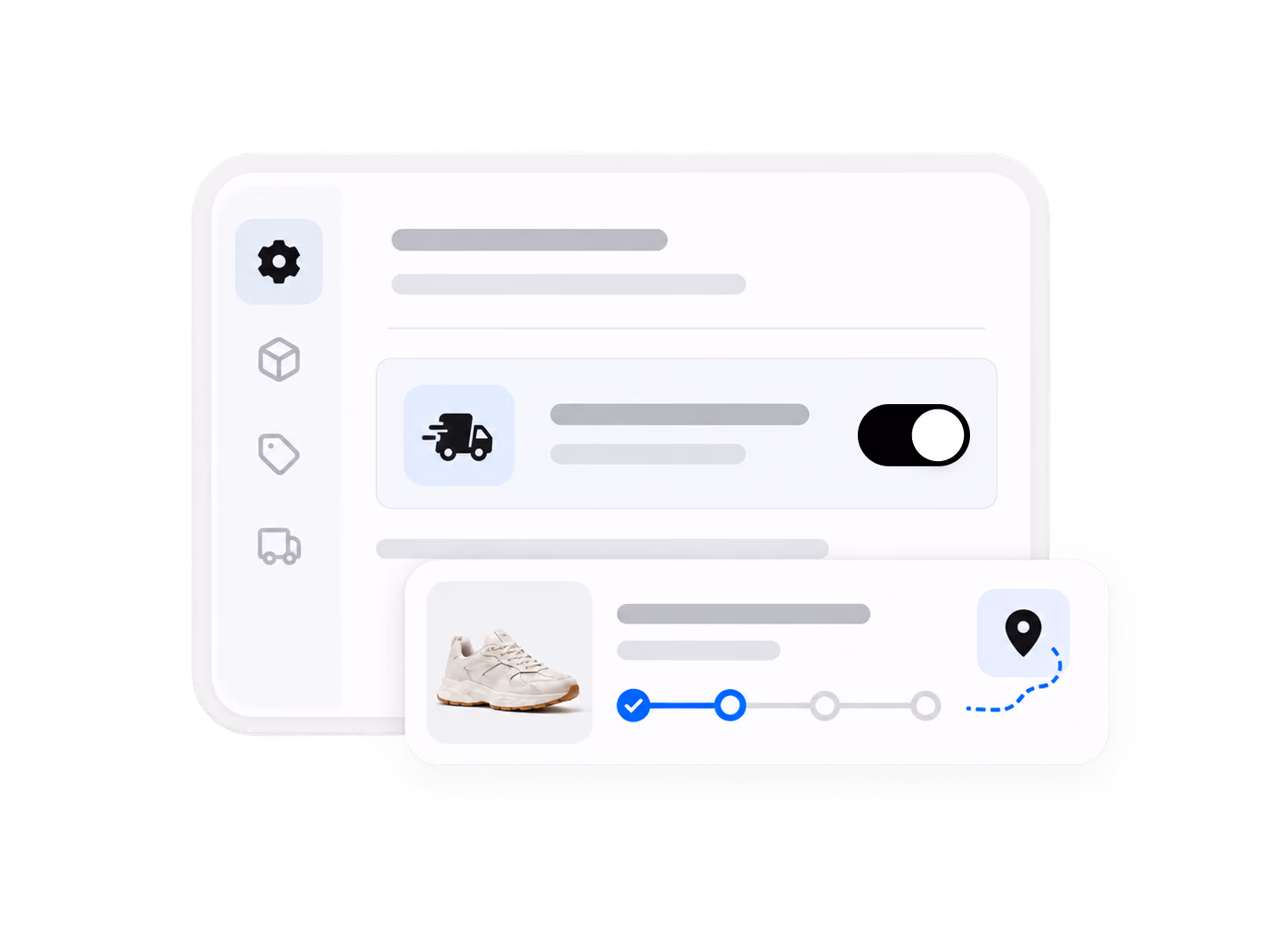 Enabling shipment tracking in fulfillment settings