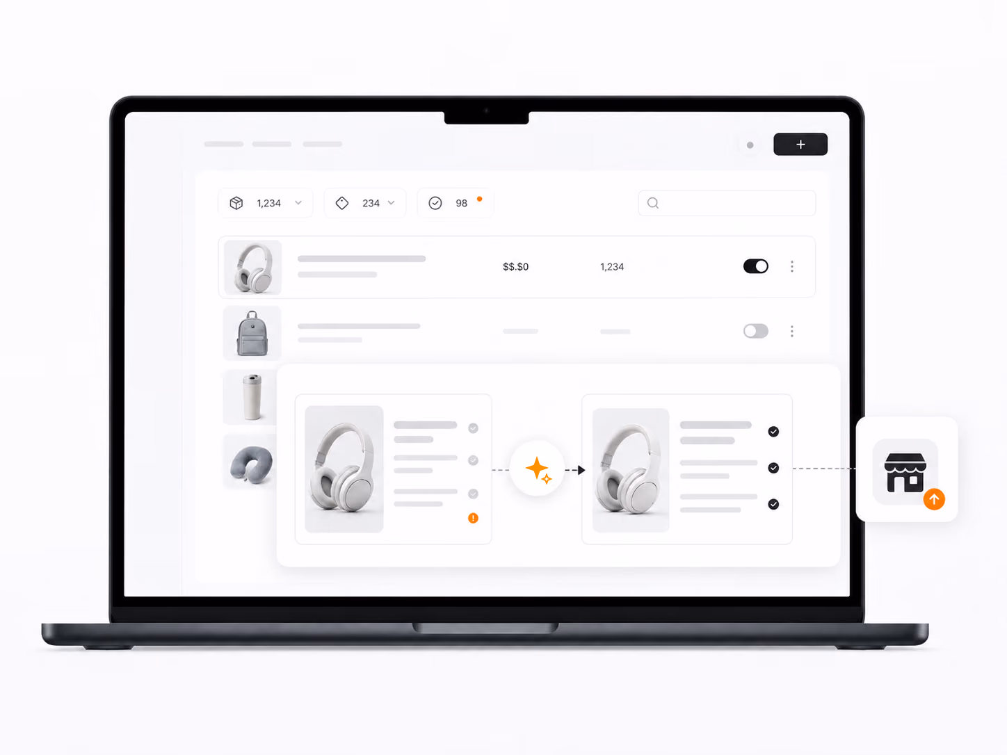 DSers AI Optimize Product Info workspace for listing copy