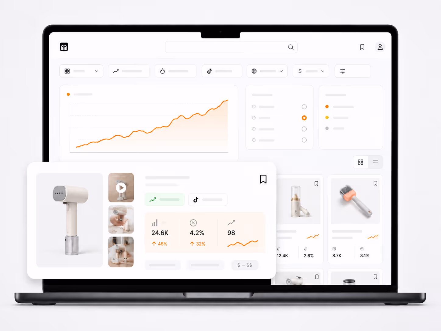 DSers Product Research Library workspace for discovering winning products