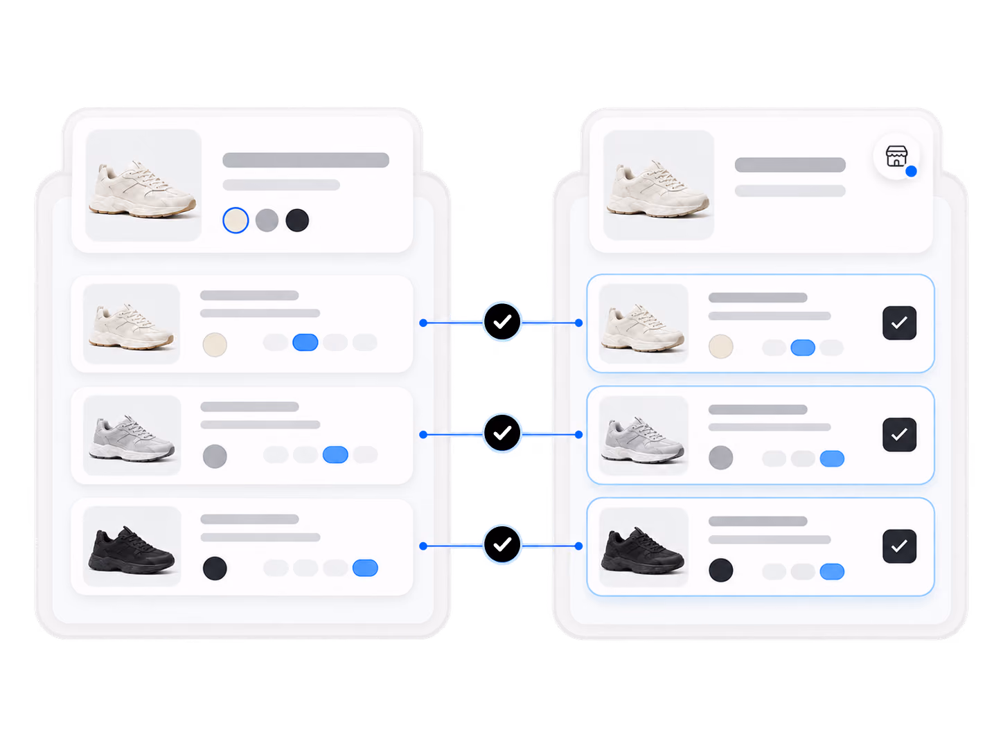 Reviewing suggested supplier-variant matches