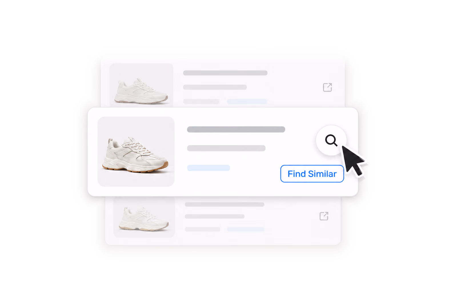 The Find Similar action on a DSers product card