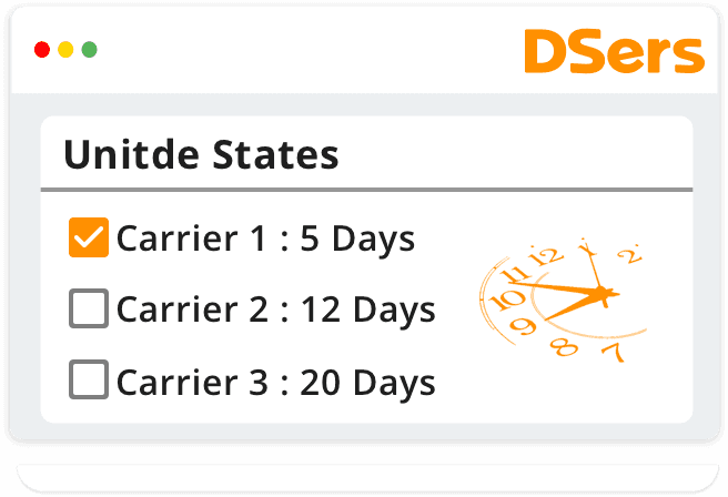 Economy shipping settings to save money