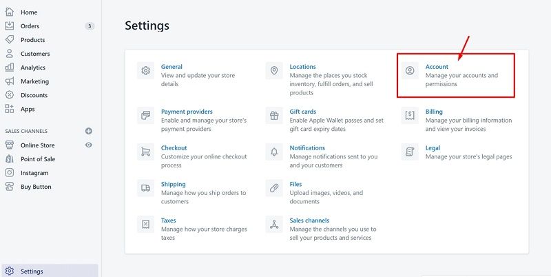 Shopify Account Setting - DSers