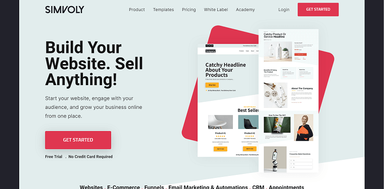 Simvoly Homepage - DSers