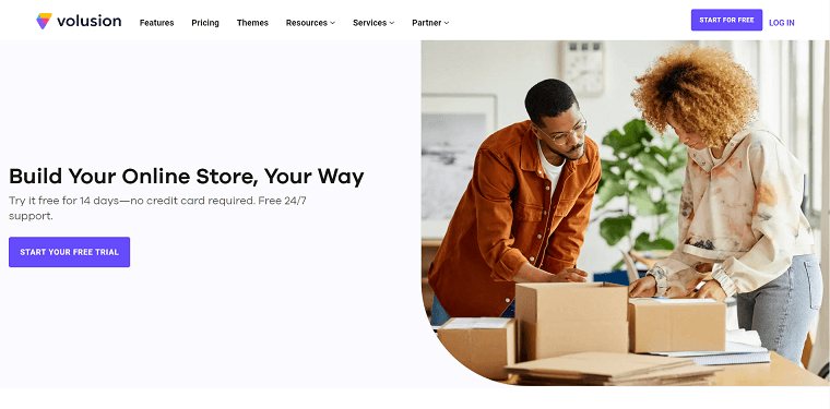 Volusion Homepage - DSers