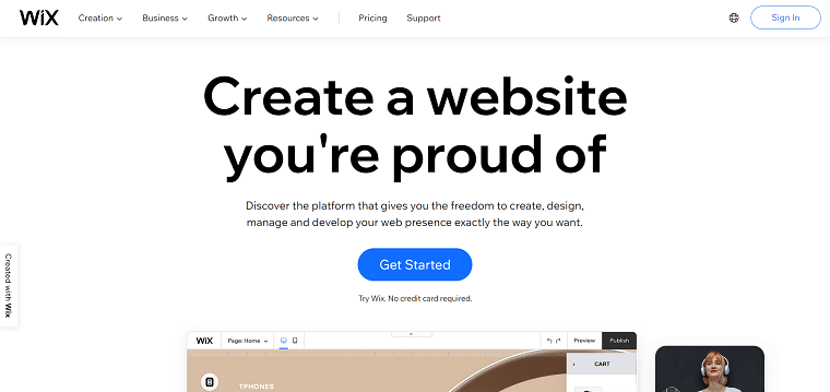 Wix Homepage - DSers