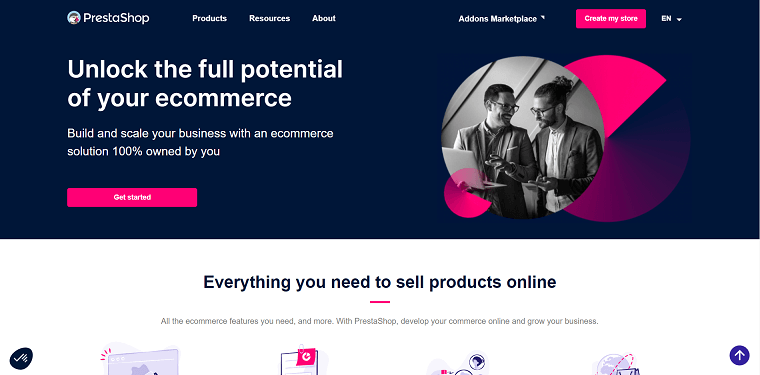 prestashop Homepage - DSers