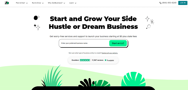 ZenBusiness Homepage - DSers