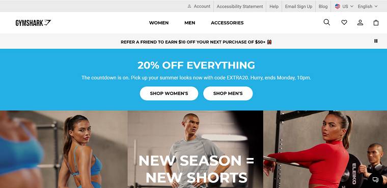 Gymshark - DSers