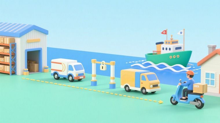 End-to-end logistics chain - DSers
