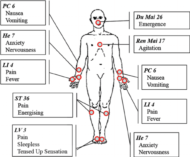 Seven acupuncture points - DSers