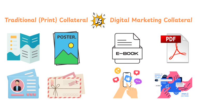 Traditional vs. Digital marketing collateral - DSers