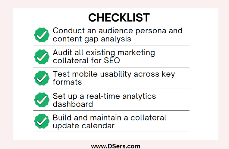 Implementation checklist - DSers