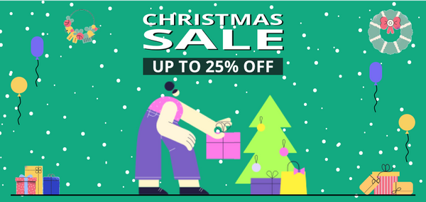 Reward Season for Christmas! Enjoy a 5%-25% Discount!