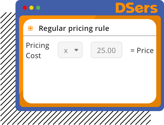 DSers Dropshipping Automatic Pricing Basic Pricing Rule