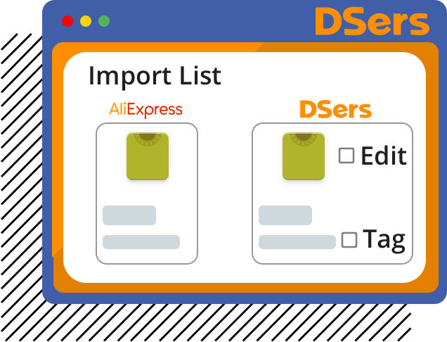 DSers Dropshipping Import List